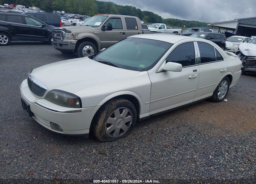 2004 LINCOLN LS VIN: 1LNHM86S14Y656788