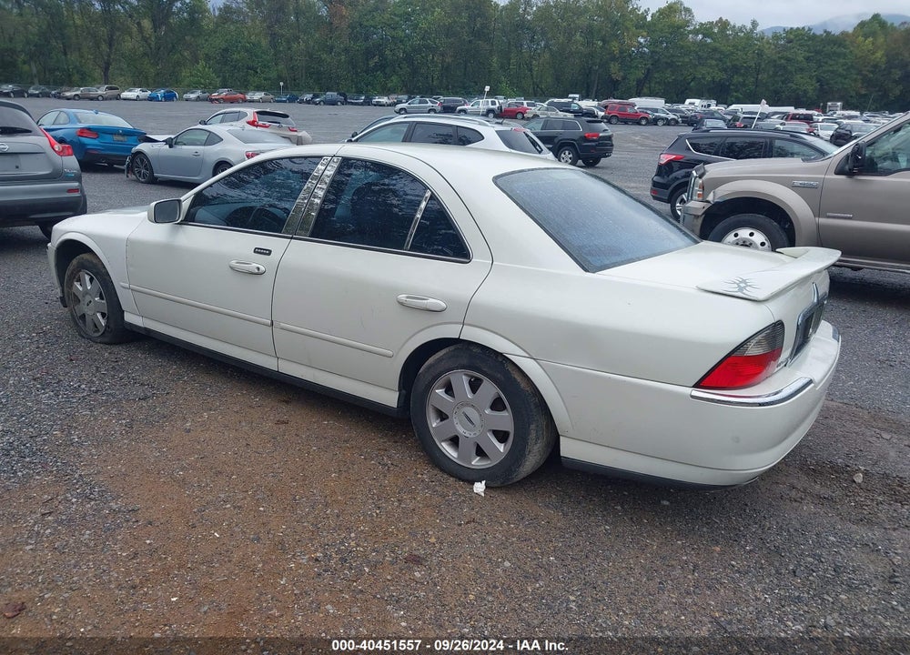 2004 LINCOLN LS VIN: 1LNHM86S14Y656788