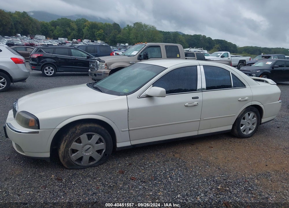 2004 LINCOLN LS VIN: 1LNHM86S14Y656788