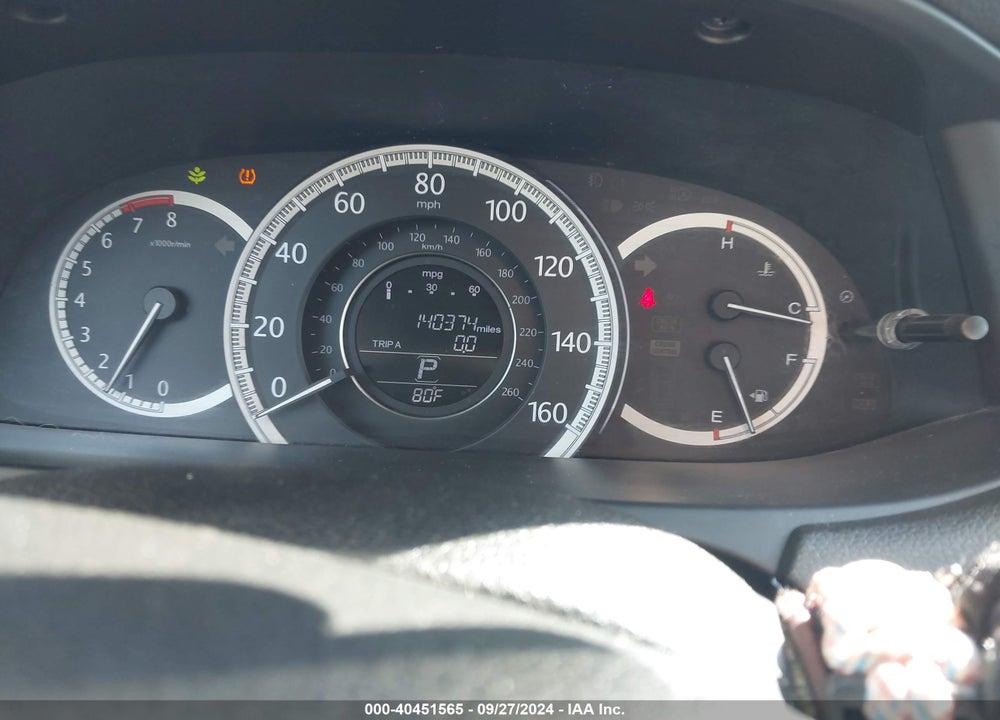 2014 HONDA ACCORD EX-L VIN: 1HGCR2F82EA102172