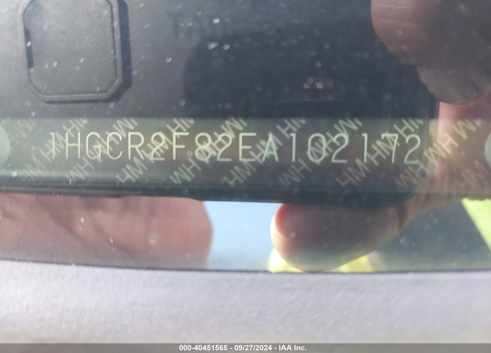 2014 HONDA ACCORD EX-L VIN: 1HGCR2F82EA102172