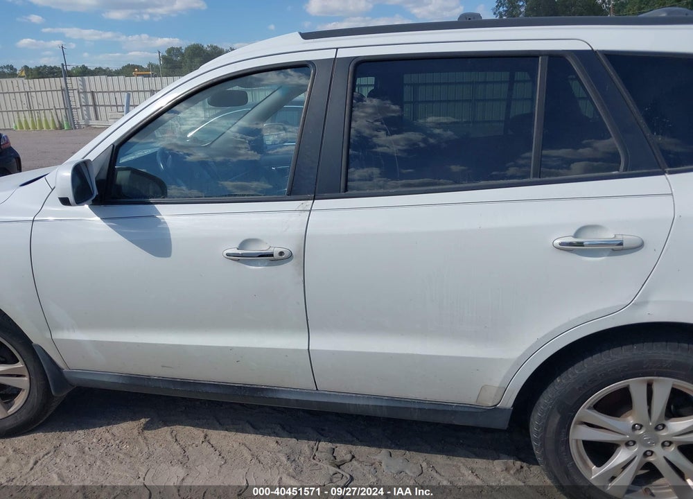 2010 HYUNDAI SANTA FE LIMITED VIN: 5NMSK3AB4AH371944