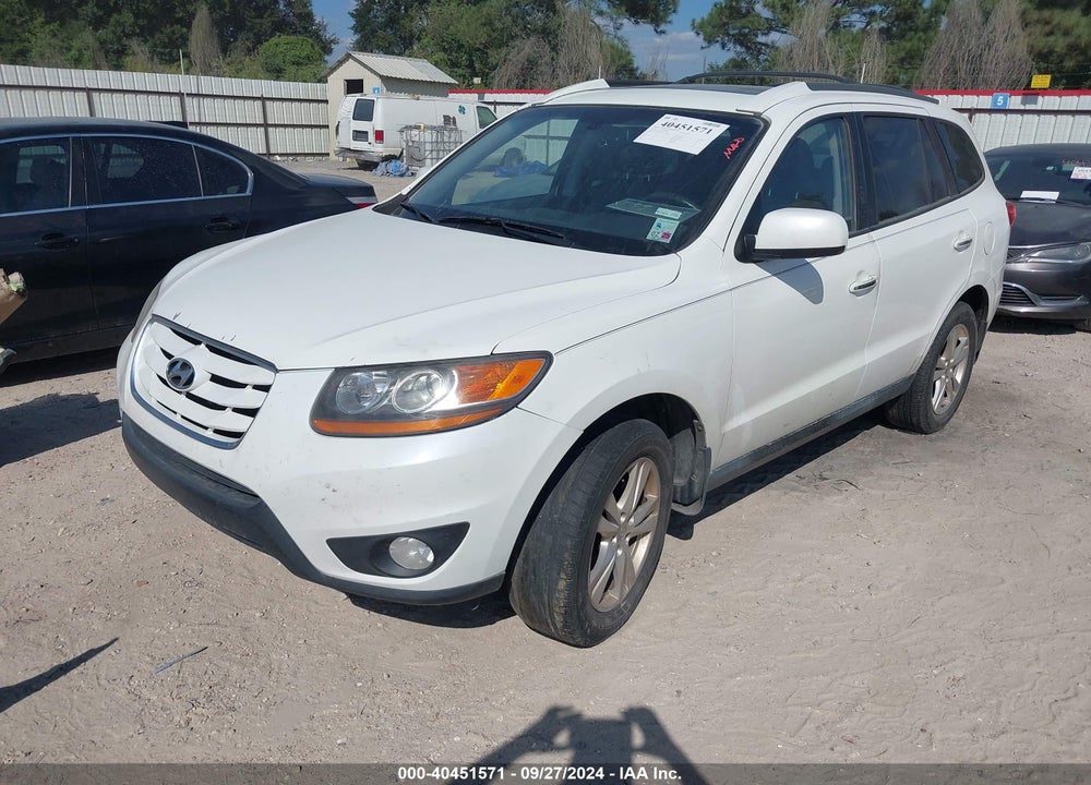 2010 HYUNDAI SANTA FE LIMITED VIN: 5NMSK3AB4AH371944