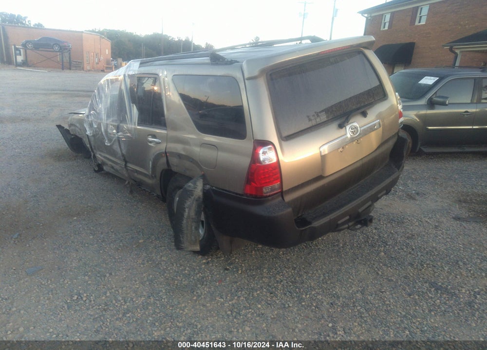 2007 TOYOTA 4RUNNER SR5 V8 VIN: JTEZT14R378011210