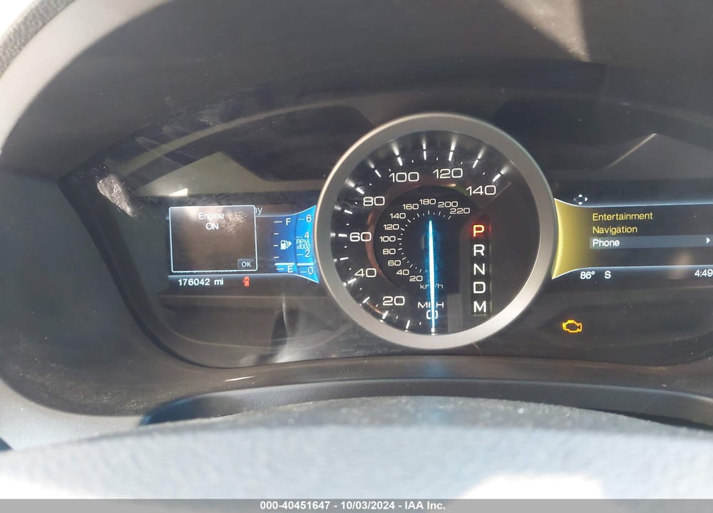 2014 FORD EXPLORER XLT VIN: 1FM5K7D86EGB32649
