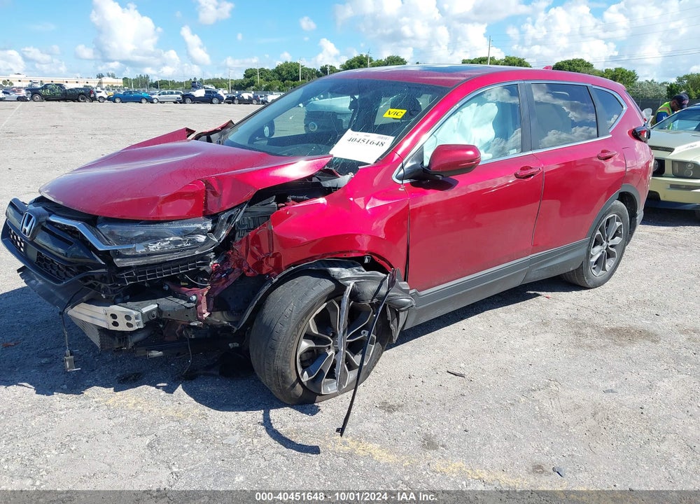2022 HONDA CR-V 2WD EX VIN: 7FARW1H50NE024677