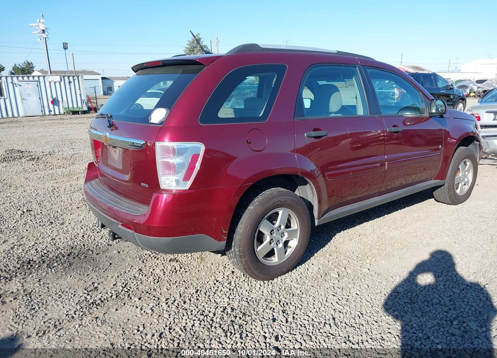 2007 CHEVROLET EQUINOX LS VIN: 2CNDL23F176006035