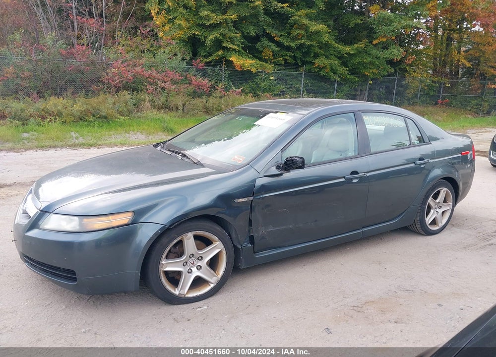 2005 ACURA TL VIN: 19UUA66295A003864