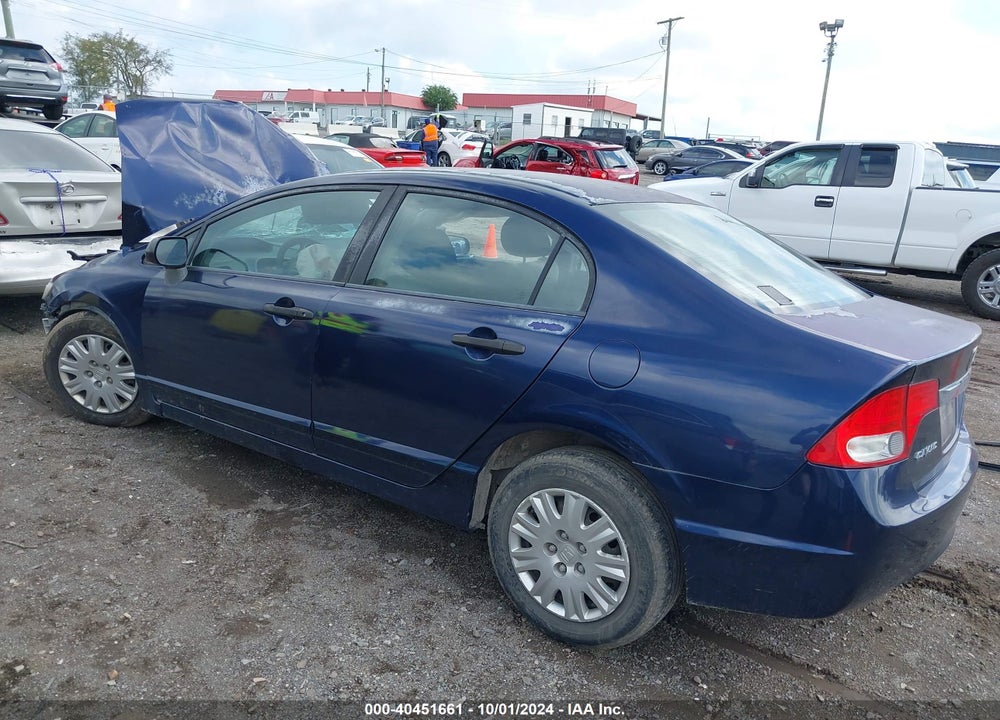 2011 HONDA CIVIC VP VIN: 2HGFA1F38BH549511
