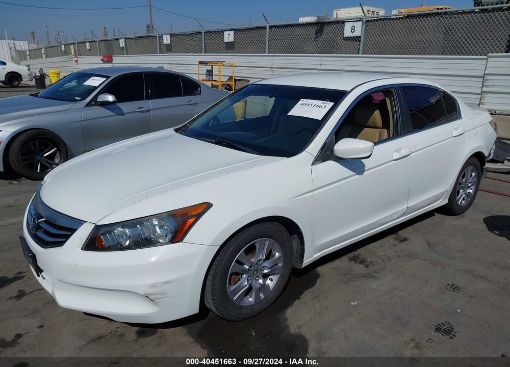 2012 HONDA ACCORD 2.4 SE VIN: 1HGCP2F61CA087844
