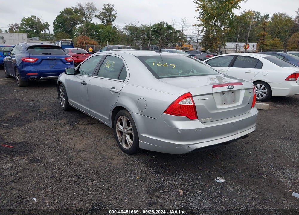 2012 FORD FUSION SE VIN: 3FAHP0HA8CR359179