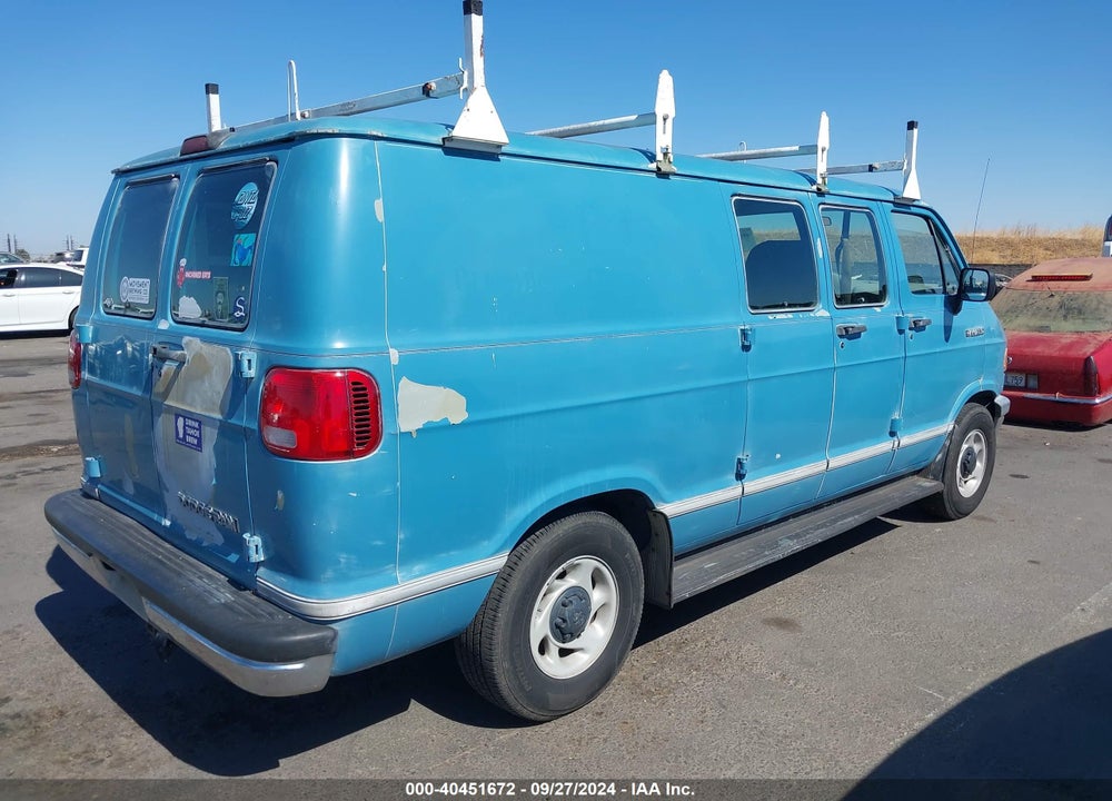 1994 DODGE RAM VAN B250 VIN: 2B7HB21Y3RK543867
