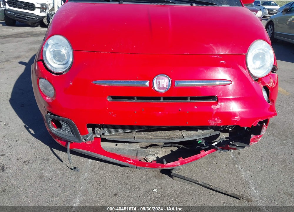 2012 FIAT 500 VIN: 3C3CFFBR6CT360654