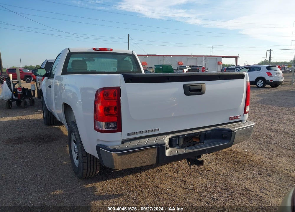 2013 GMC SIERRA 1500 WORK TRUCK VIN: 1GTN1TE00DZ129628
