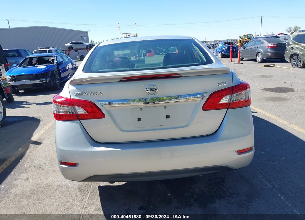 2014 NISSAN SENTRA SV VIN: 3N1AB7AP1EY252407
