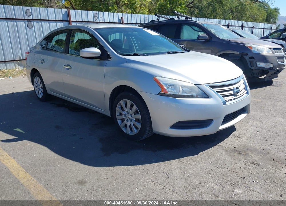 2014 NISSAN SENTRA SV VIN: 3N1AB7AP1EY252407