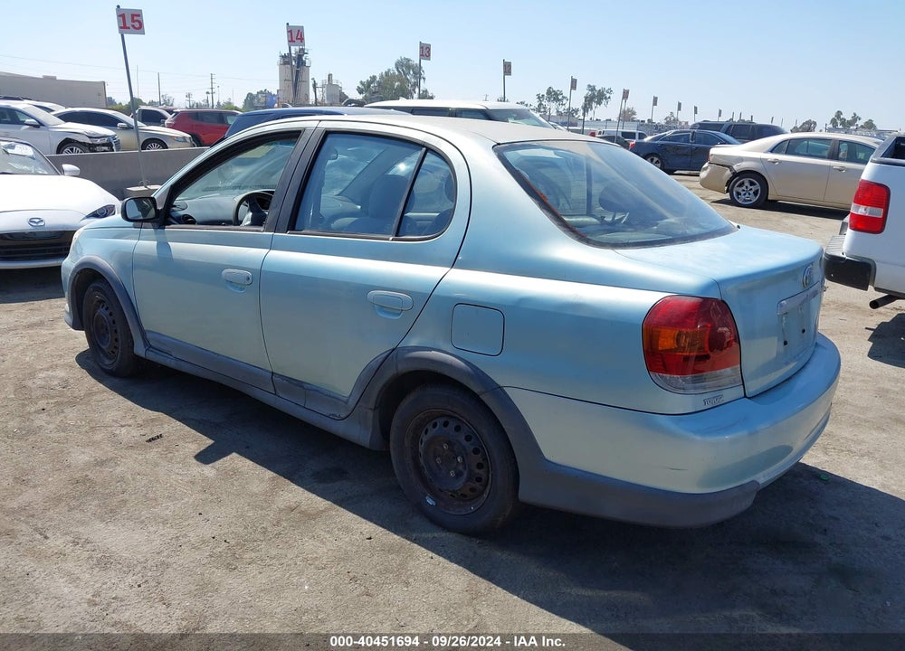 2003 TOYOTA ECHO VIN: JTDBT123830268943