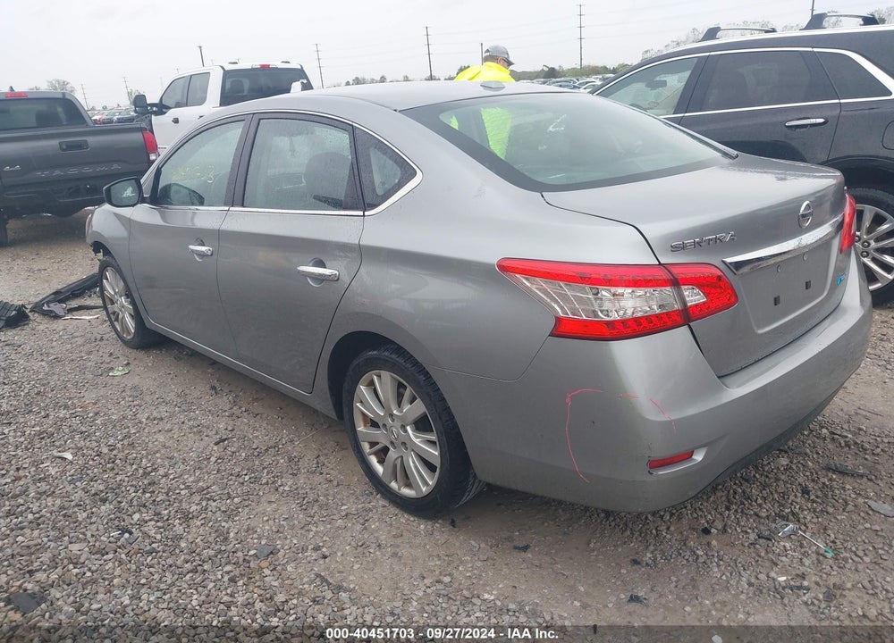 2014 NISSAN SENTRA SL VIN: 3N1AB7AP2EY340172