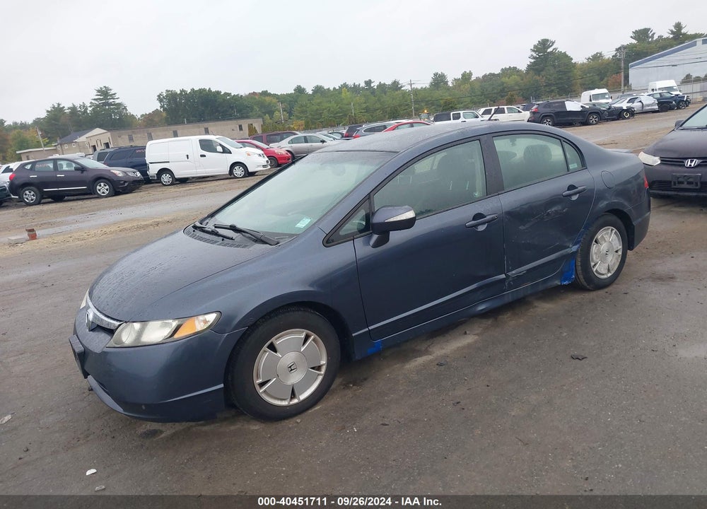 2008 HONDA CIVIC HYBRID VIN: JHMFA36268S030765