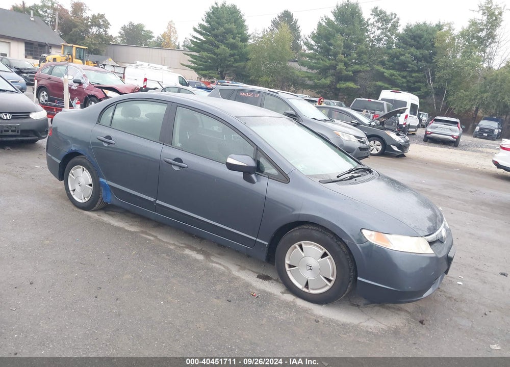 2008 HONDA CIVIC HYBRID VIN: JHMFA36268S030765
