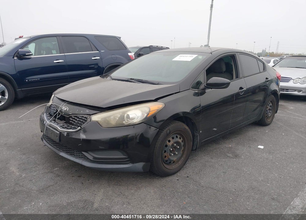 2014 KIA FORTE LX VIN: KNAFK4A68E5123681