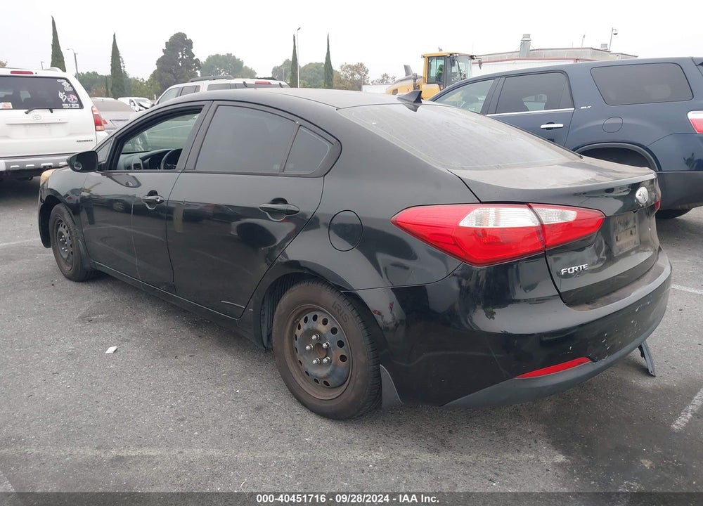 2014 KIA FORTE LX VIN: KNAFK4A68E5123681