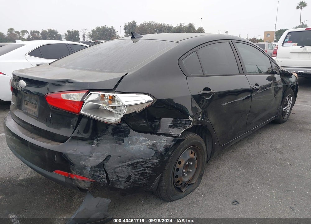 2014 KIA FORTE LX VIN: KNAFK4A68E5123681