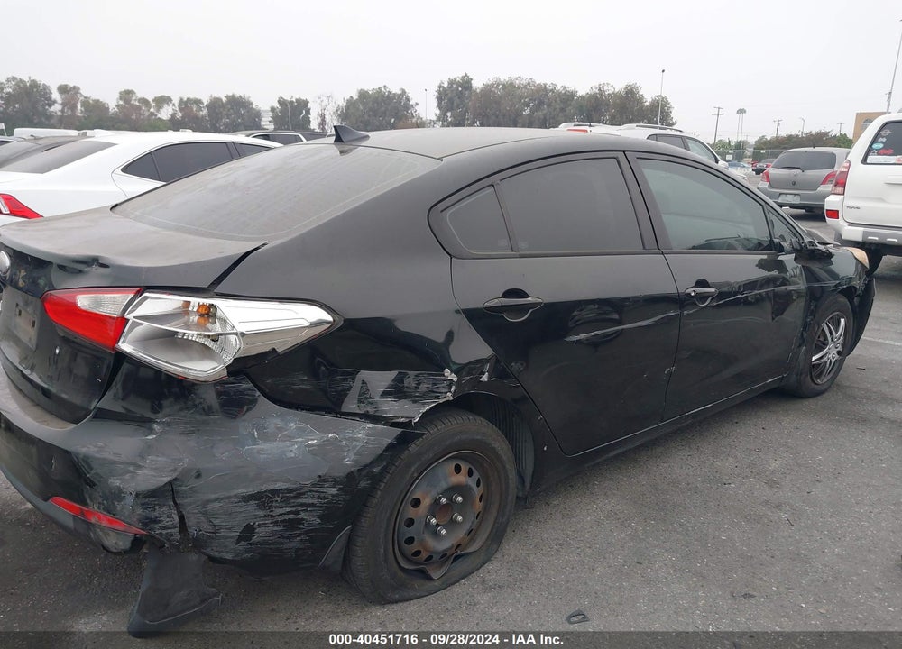 2014 KIA FORTE LX VIN: KNAFK4A68E5123681