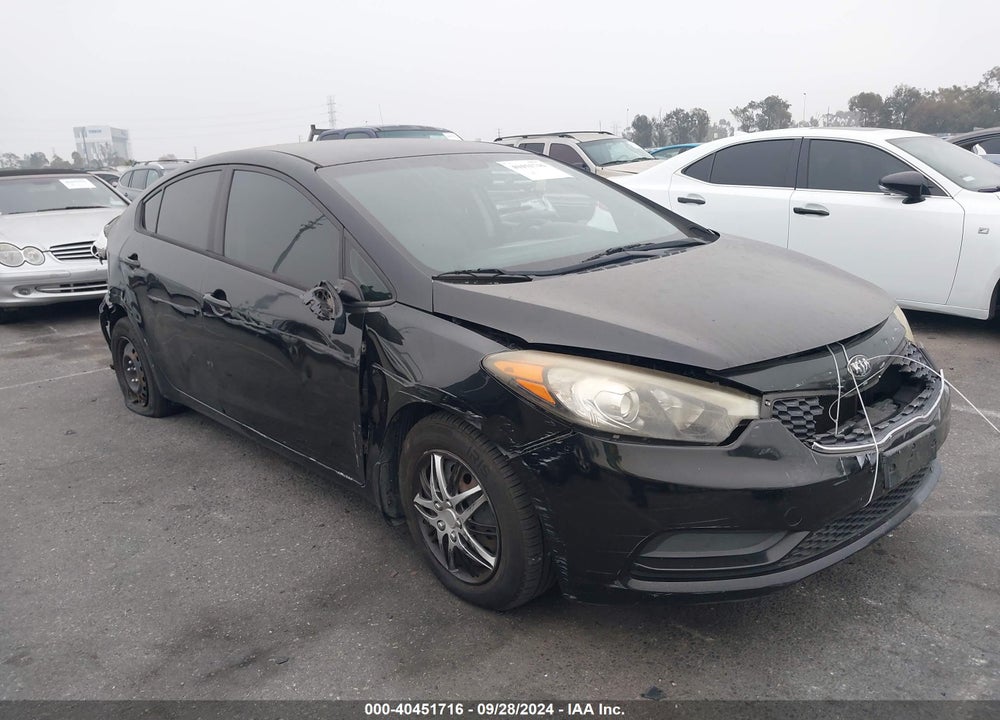 2014 KIA FORTE LX VIN: KNAFK4A68E5123681