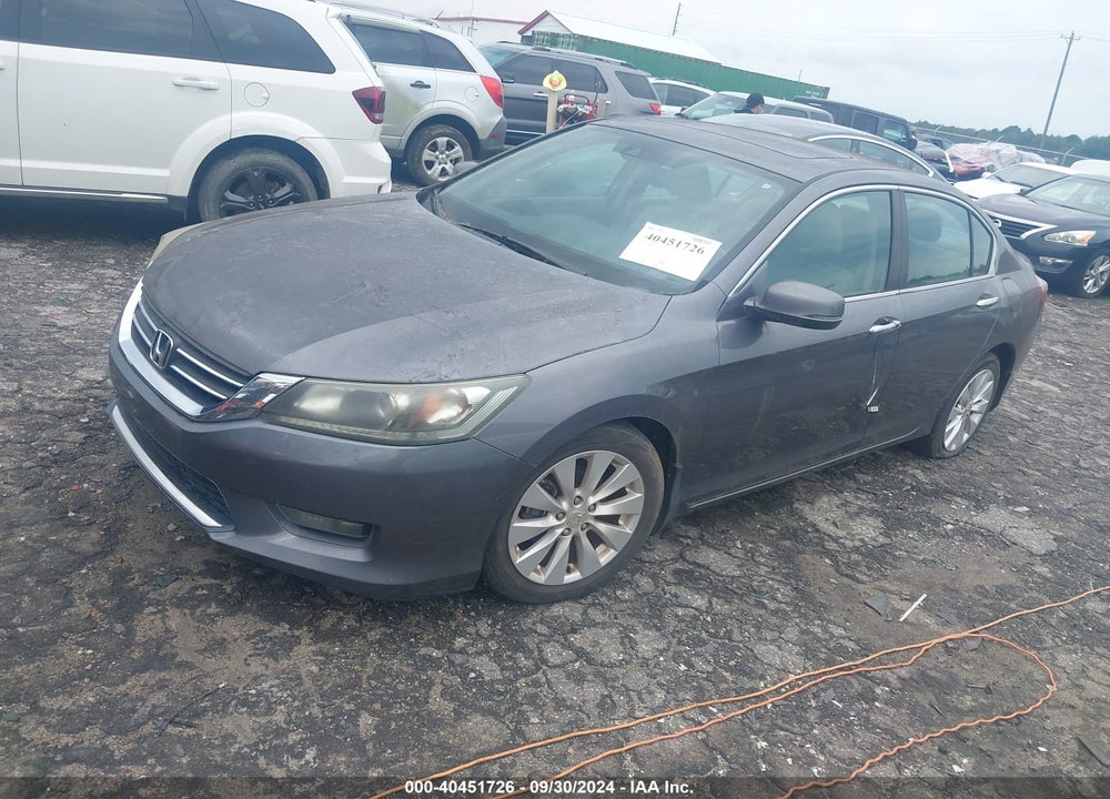 2014 HONDA ACCORD EX-L VIN: 1HGCR2F83EA129395
