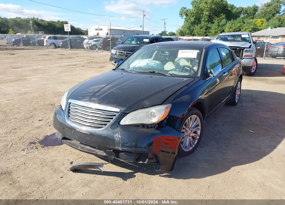 2012 CHRYSLER 200 LIMITED VIN: 1C3CCBCBXCN162338