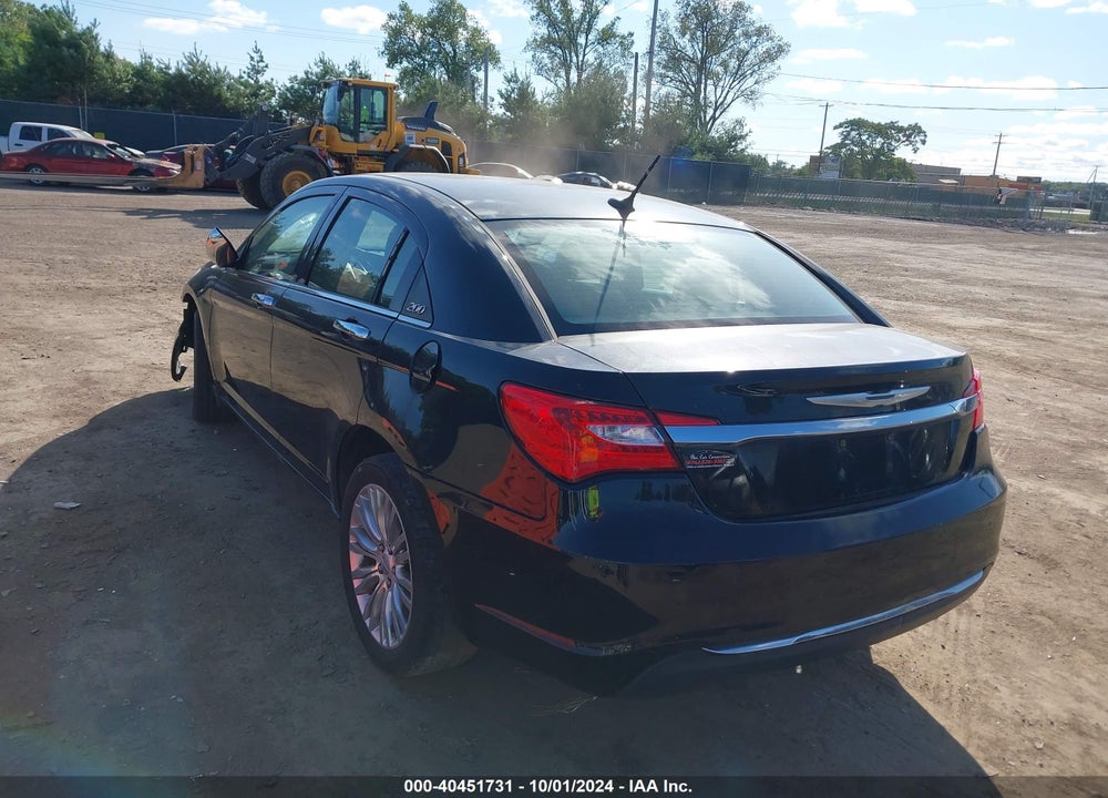 2012 CHRYSLER 200 LIMITED VIN: 1C3CCBCBXCN162338
