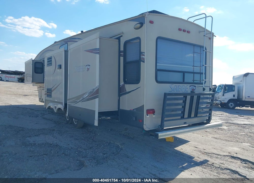 2013 FOREST RIVER PALOMINO VIN: 4X4FSRK21D3007724