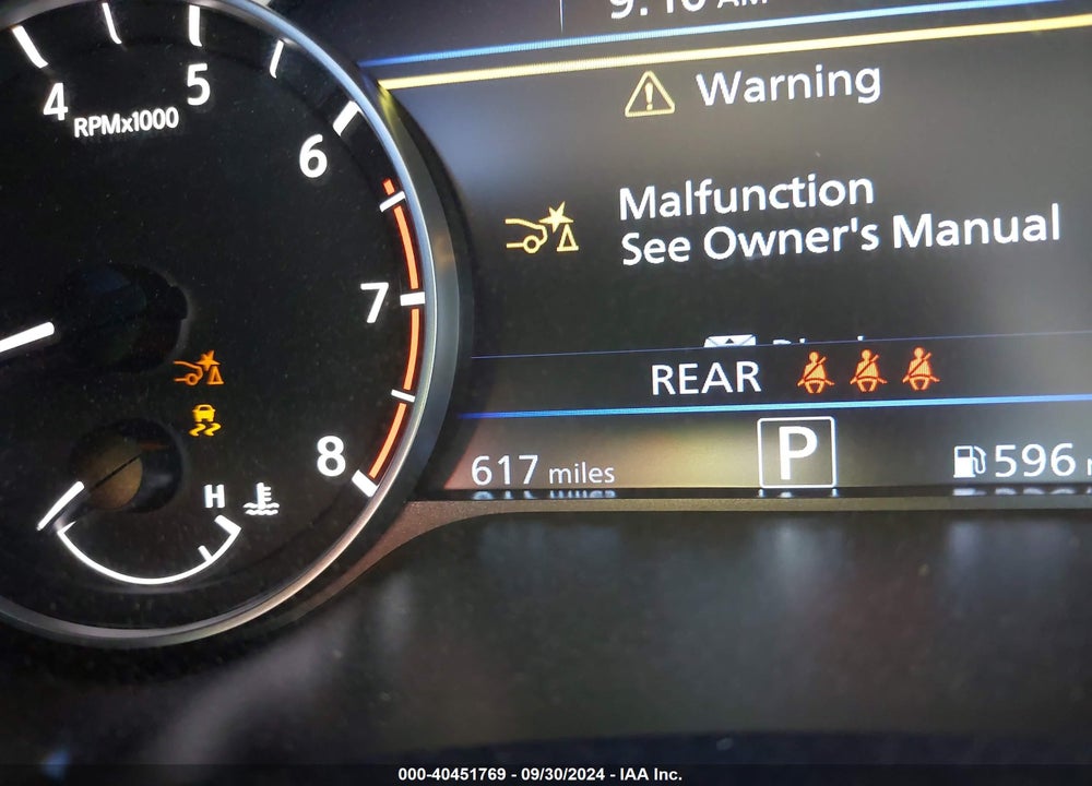 2025 NISSAN ALTIMA SR FWD VIN: 1N4BL4CV0SN308456