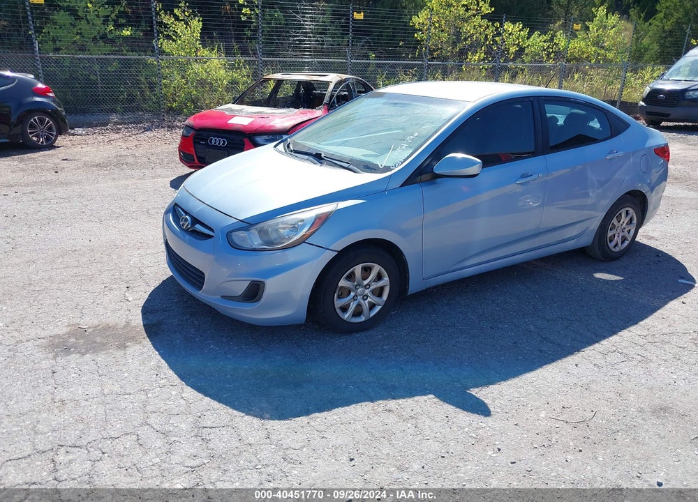 2013 HYUNDAI ACCENT GLS VIN: KMHCT4AE7DU427725