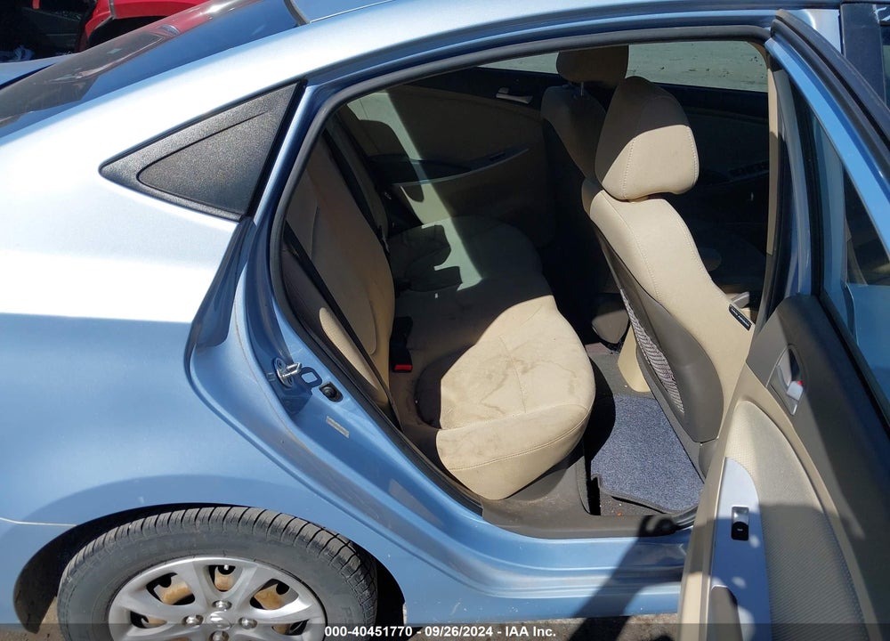 2013 HYUNDAI ACCENT GLS VIN: KMHCT4AE7DU427725
