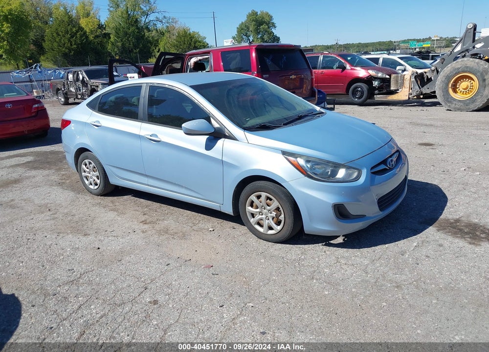 2013 HYUNDAI ACCENT GLS VIN: KMHCT4AE7DU427725