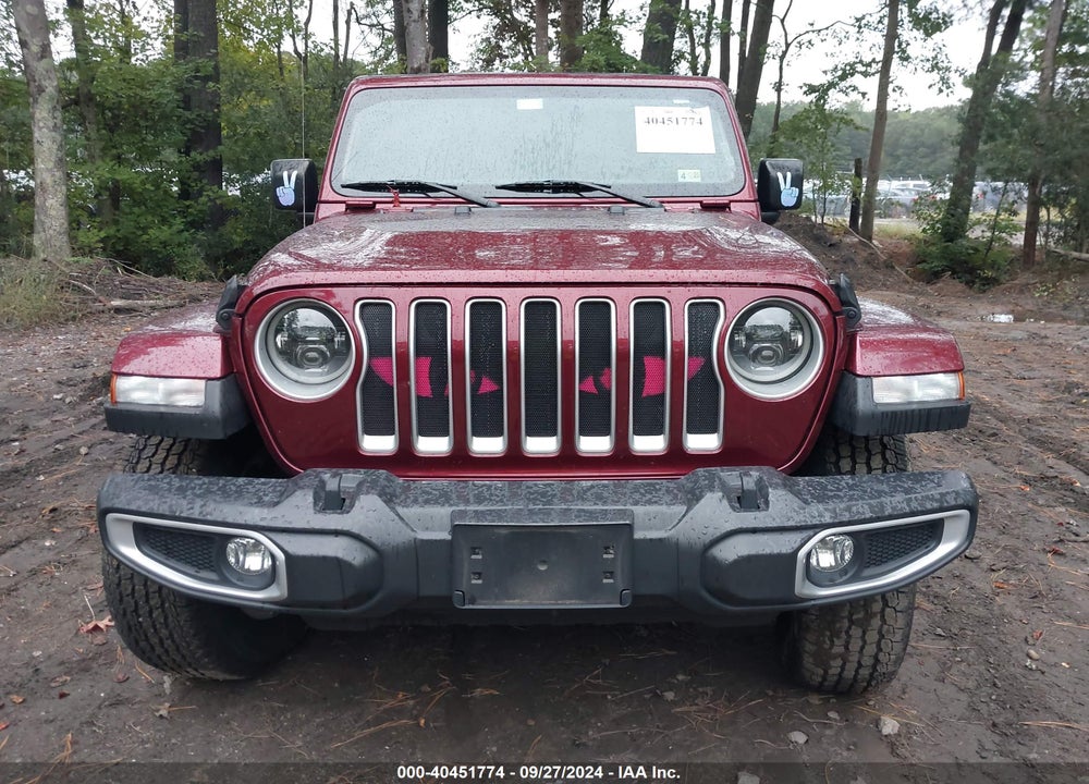 2021 JEEP WRANGLER UNLIMITED SAHARA 4X4 VIN: 1C4HJXEG3MW663743