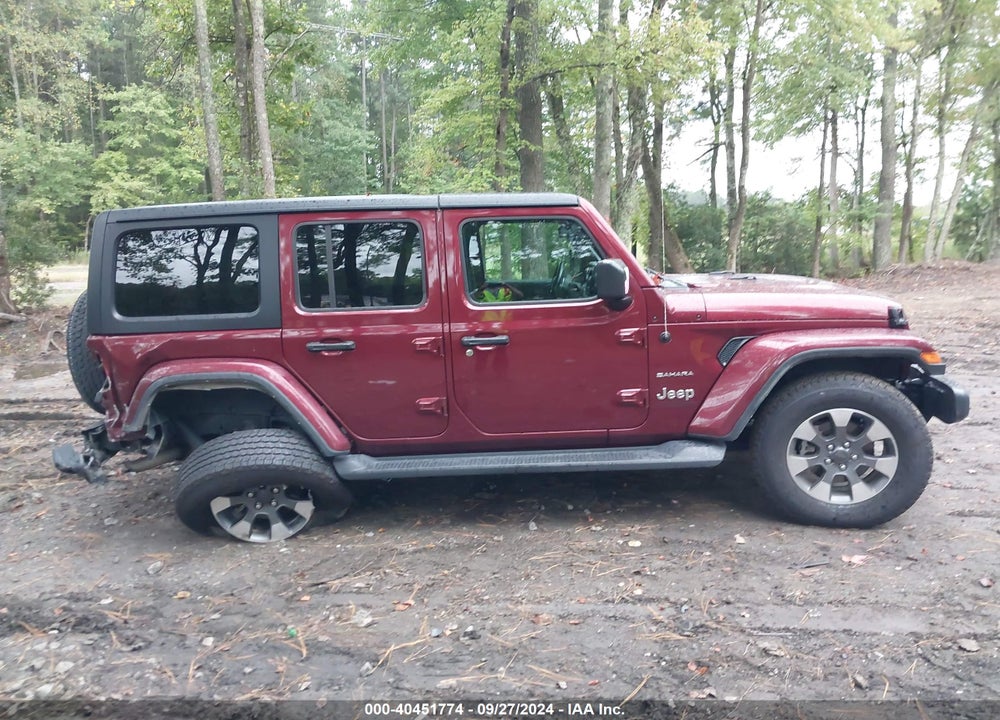 2021 JEEP WRANGLER UNLIMITED SAHARA 4X4 VIN: 1C4HJXEG3MW663743