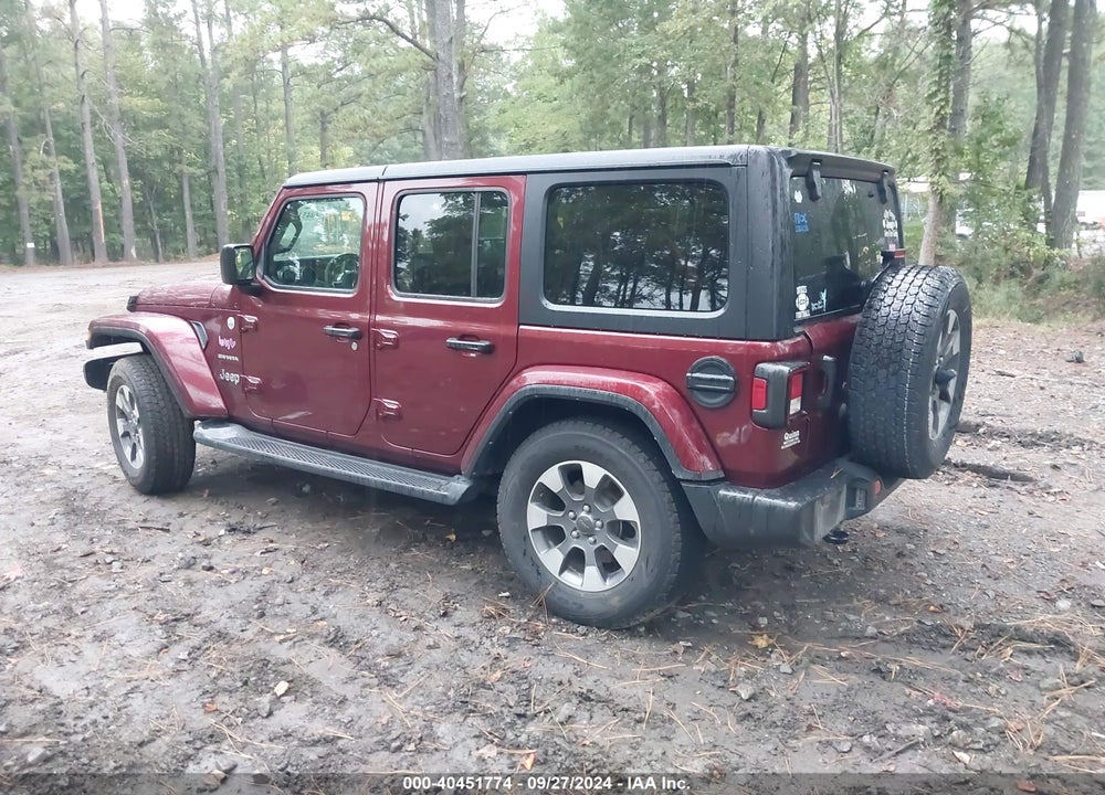 2021 JEEP WRANGLER UNLIMITED SAHARA 4X4 VIN: 1C4HJXEG3MW663743