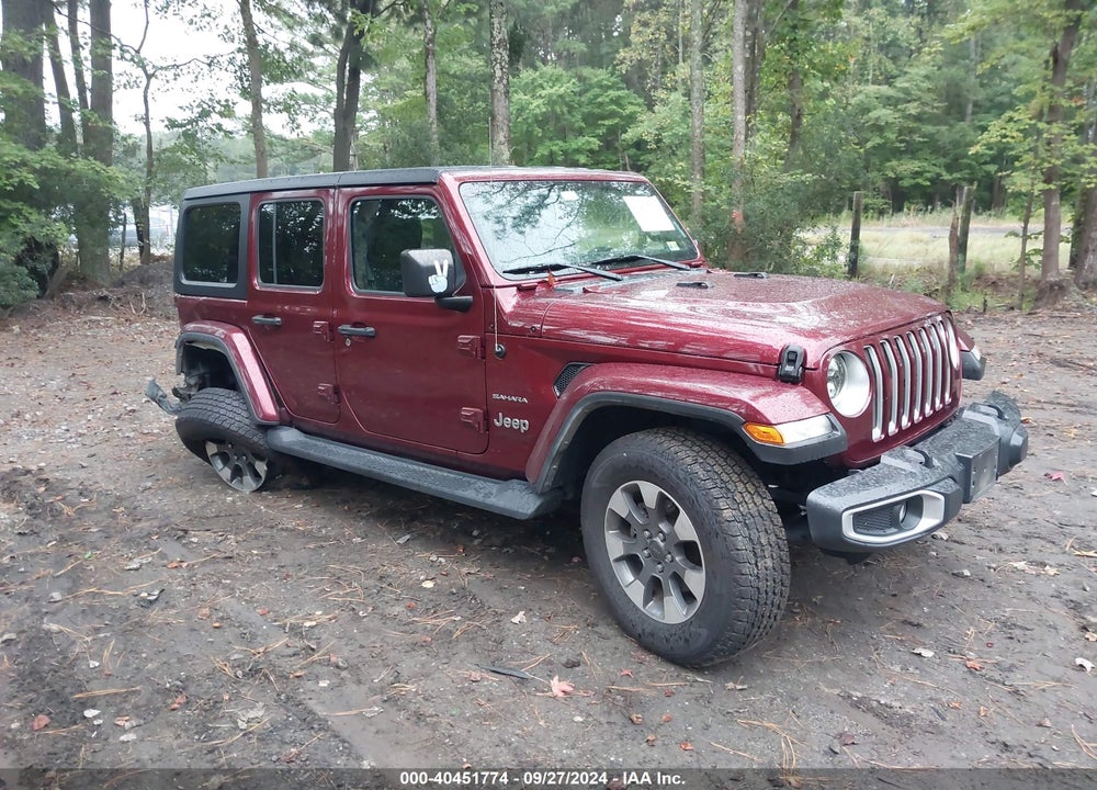 2021 JEEP WRANGLER UNLIMITED SAHARA 4X4 VIN: 1C4HJXEG3MW663743