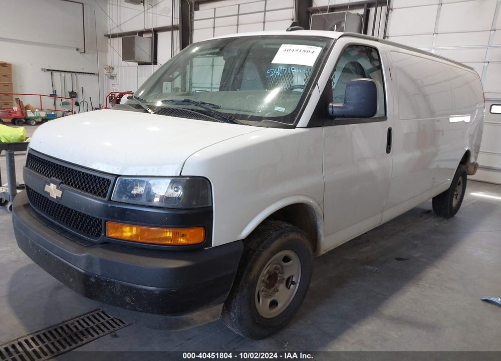 2023 CHEVROLET EXPRESS CARGO RWD 2500 EXTENDED WHEELBASE WT VIN: 1GCWGBFP1P1113577