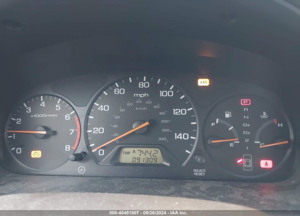 2000 HONDA ACCORD 2.3 SE VIN: JHMCG6690YC032117