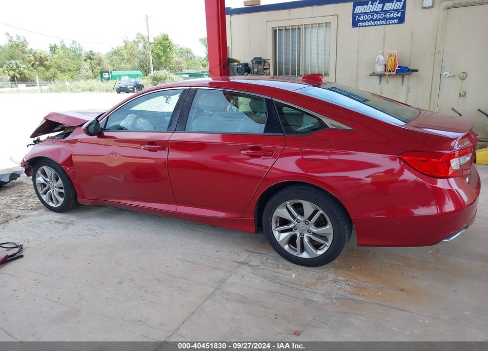 2018 HONDA ACCORD LX VIN: 1HGCV1F19JA034357