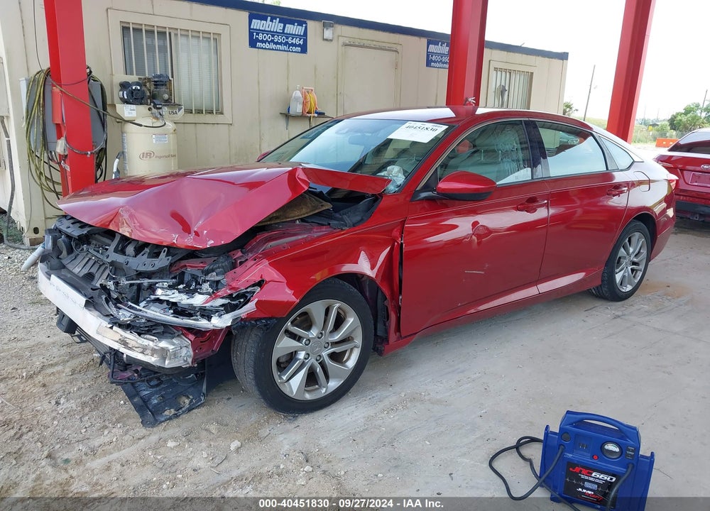 2018 HONDA ACCORD LX VIN: 1HGCV1F19JA034357