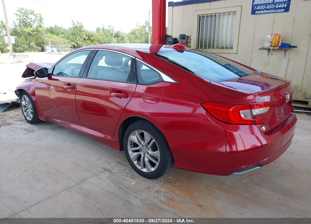 2018 HONDA ACCORD LX VIN: 1HGCV1F19JA034357