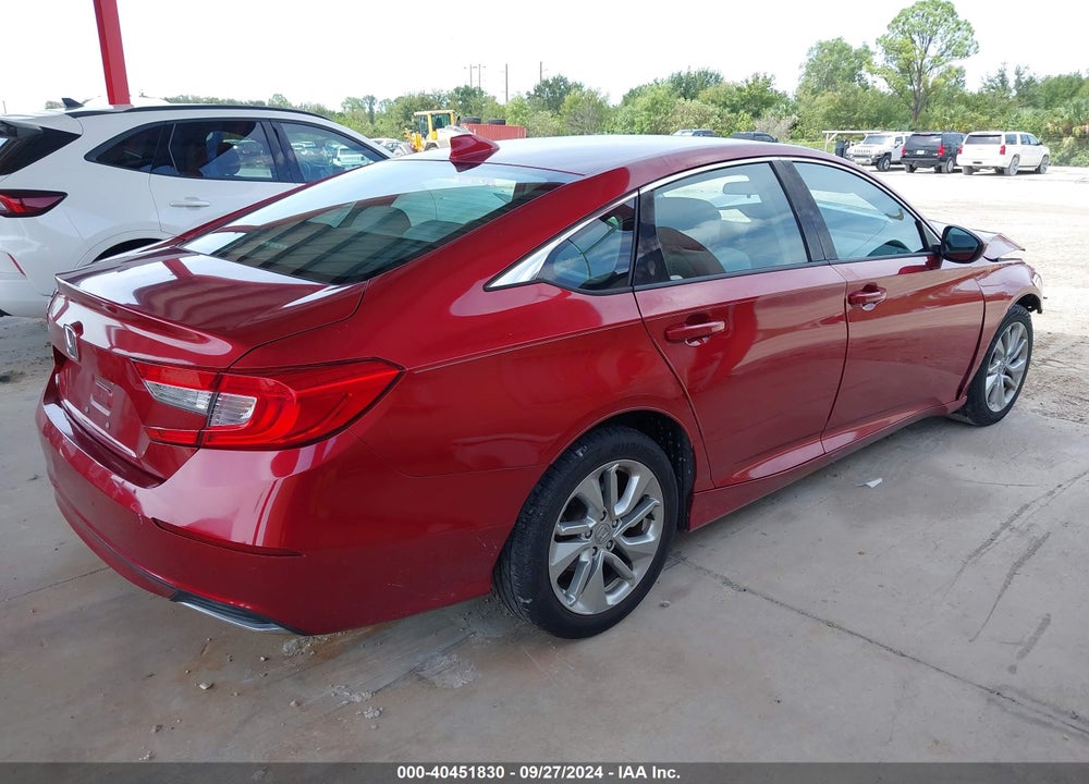 2018 HONDA ACCORD LX VIN: 1HGCV1F19JA034357