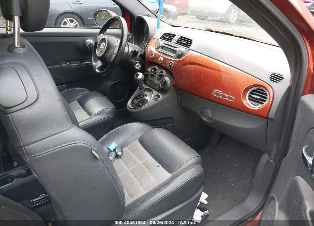 2012 FIAT 500 SPORT VIN: 3C3CFFBR9CT109871