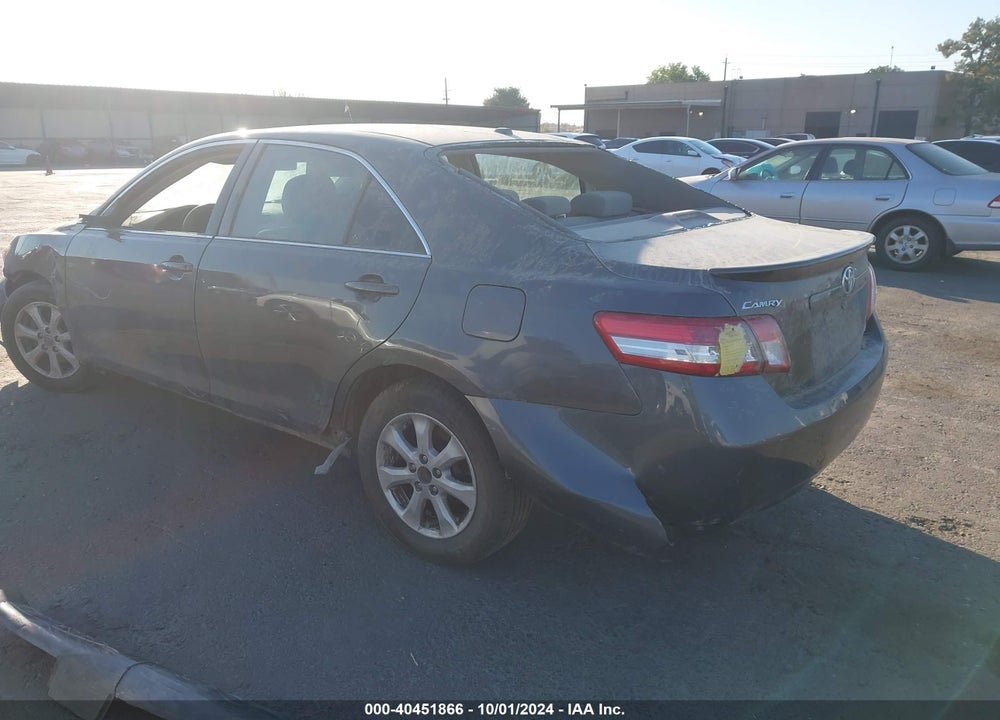 2011 TOYOTA CAMRY LE VIN: 4T1BF3EK8BU711469