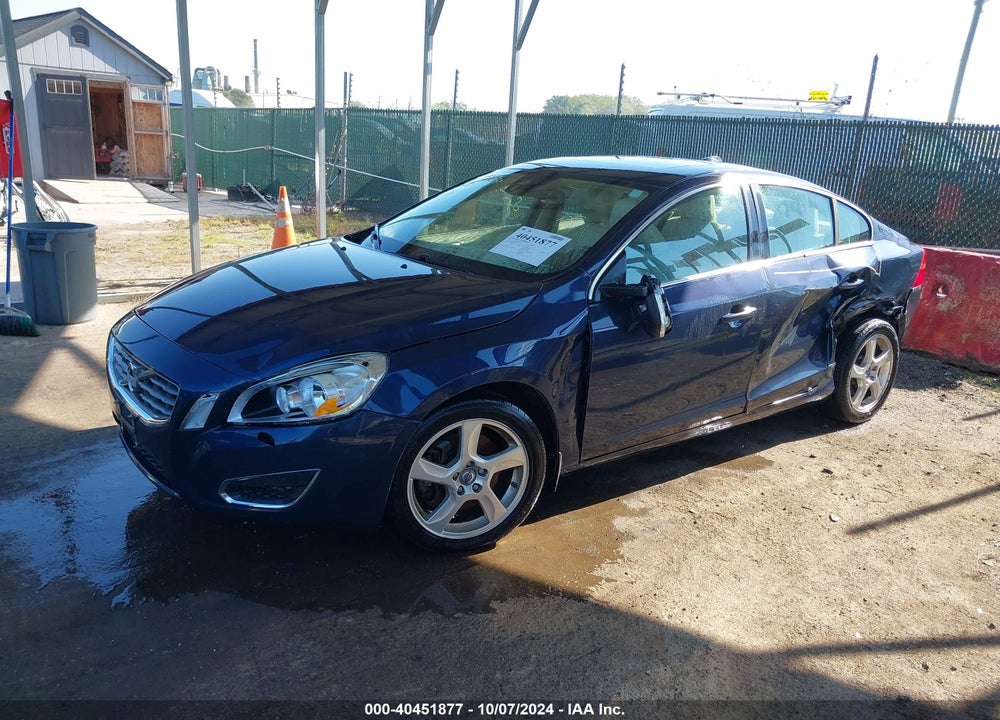 2012 VOLVO S60 T5 VIN: YV1622FS4C2128902